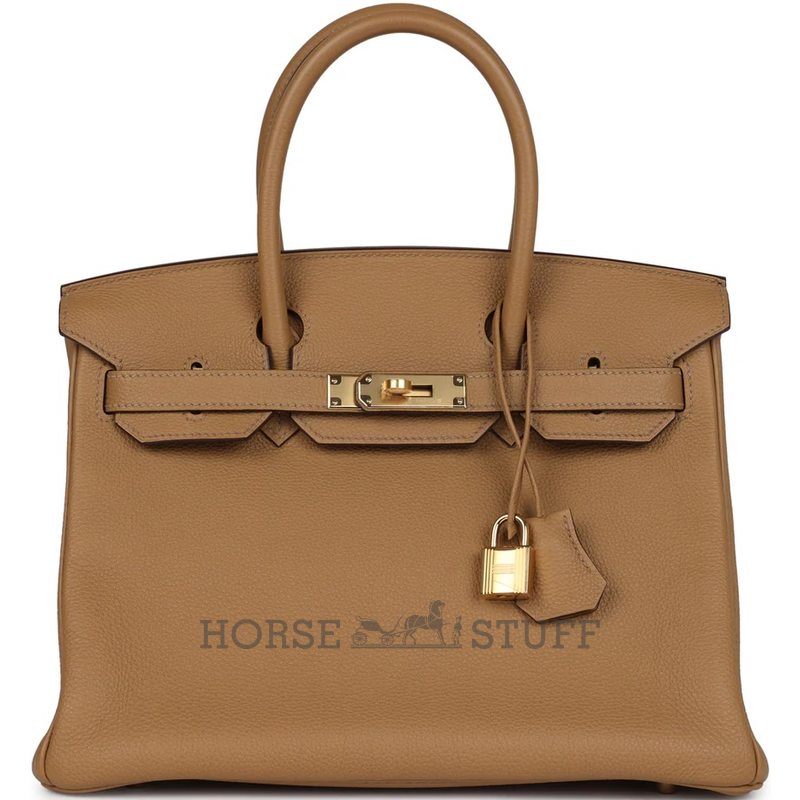 Hermès Birkin 30 Biscuit Togo GHW