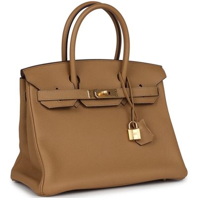 Hermès Birkin 30 Biscuit Togo GHW