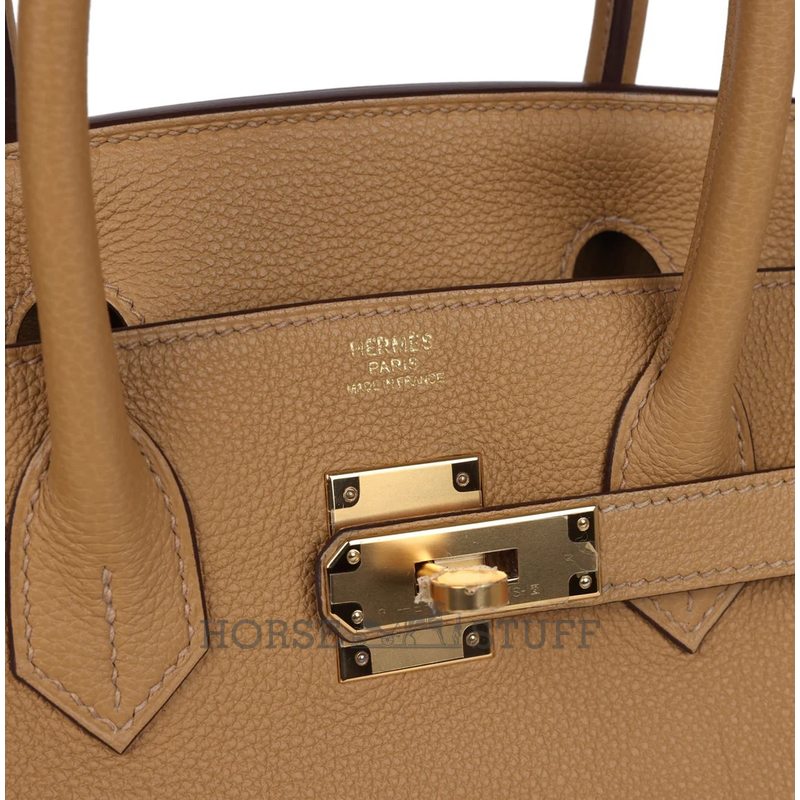 Hermès Birkin 30 Biscuit Togo GHW