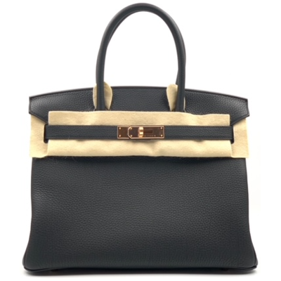 Hermès Birkin 30 Black Togo GHW