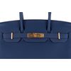 Hermès Birkin 30 Blue Pale Clemence GHW