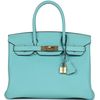 Hermès Birkin 30 Blue Atoll Togo GHW