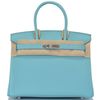 Hermès Birkin 30 Blue Atoll Togo PHW