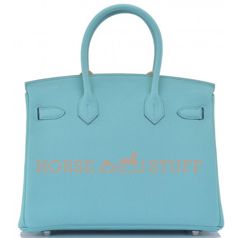 Hermès Birkin 30 Blue Atoll Togo PHW