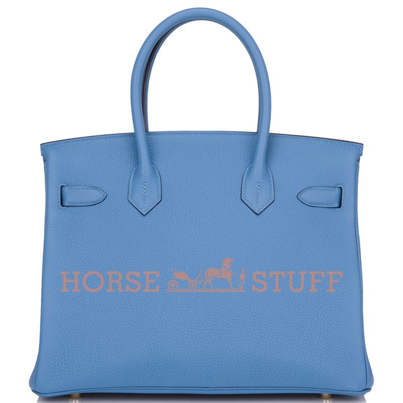 Hermès Birkin 30 Blue Azur Togo GHW