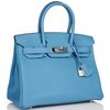 Hermès Birkin 30 Blue Azur Togo PHW