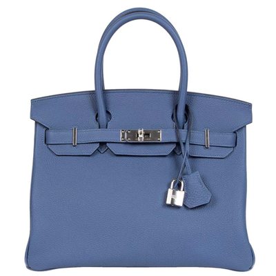 Hermès Birkin 30 Blue Brighton Togo PHW