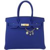 Hermès Birkin 30 Blue Electrique Togo GHW