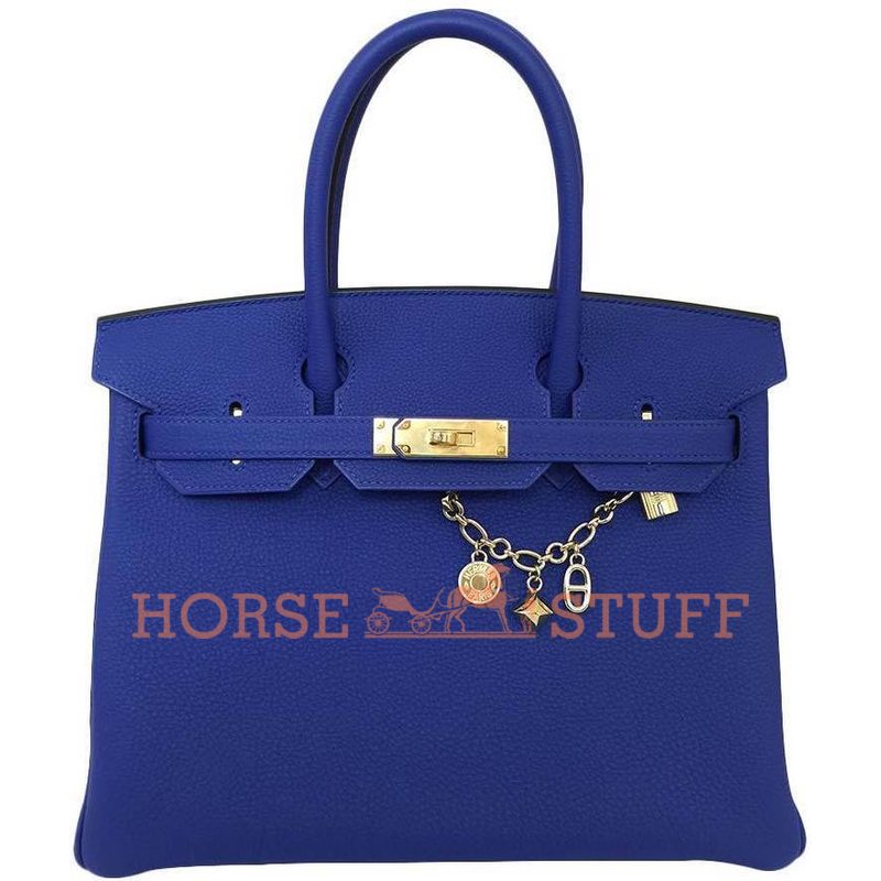 Hermès Birkin 30 Blue Electrique Togo GHW