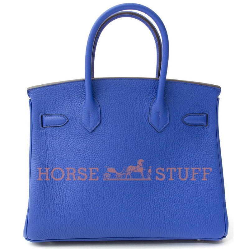 Hermès Birkin 30 Blue Electrique Togo PHW