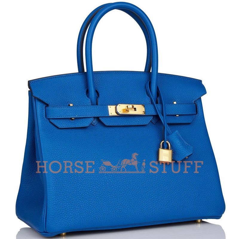 Hermès Birkin 30 Blue France Togo GHW