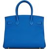 Hermès Birkin 30 Blue France Togo GHW