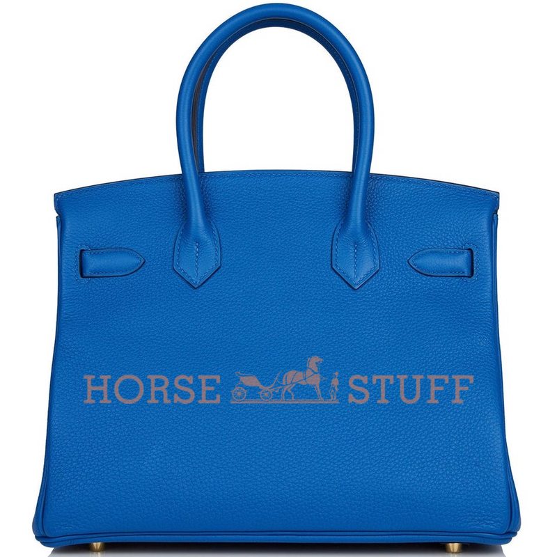 Hermès Birkin 30 Blue France Togo GHW