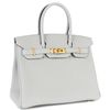 Hermès Birkin 30 Blue Pale Clemence GHW