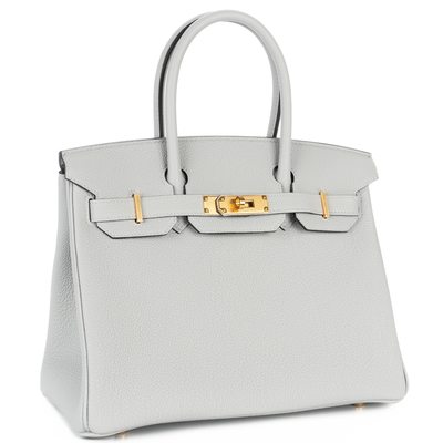 Hermès Birkin 30 Blue Glacier Togo GHW