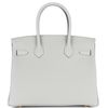 Hermès Birkin 30 Blue Pale Clemence GHW