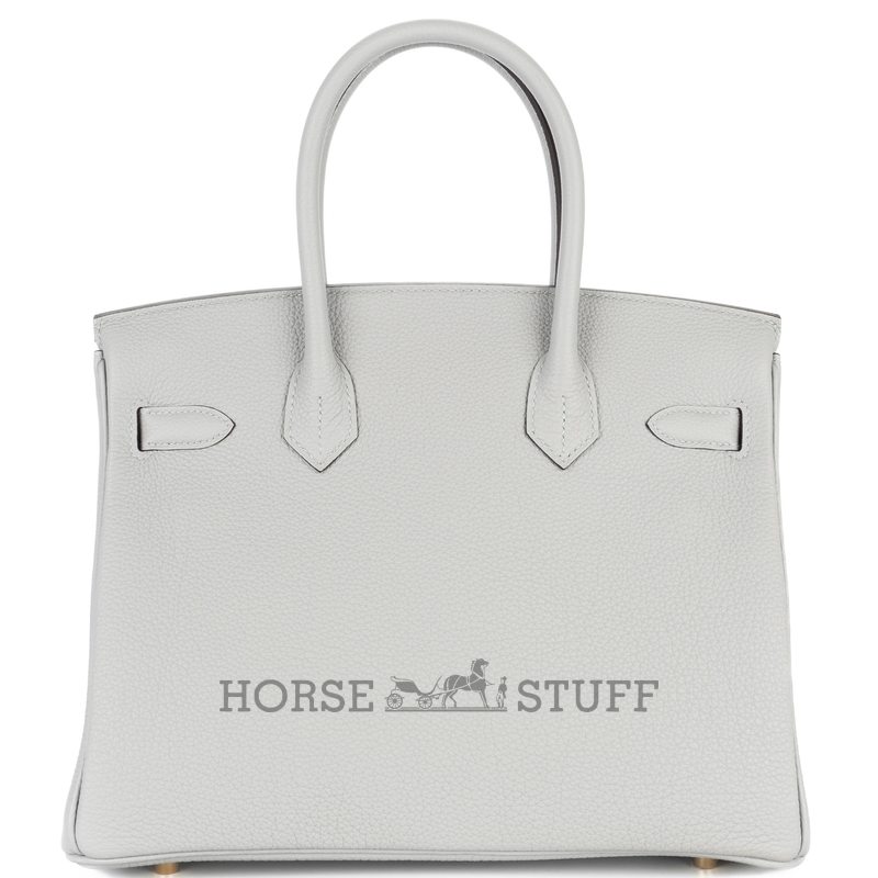 Hermès Birkin 30 Blue Pale Clemence GHW