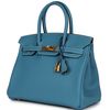 Hermès Birkin 30 Blue Jean Togo GHW