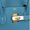 Hermès Birkin 30 Blue Jean Togo GHW