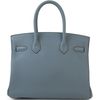 Hermès Birkin 30 Blue Lin Togo PHW