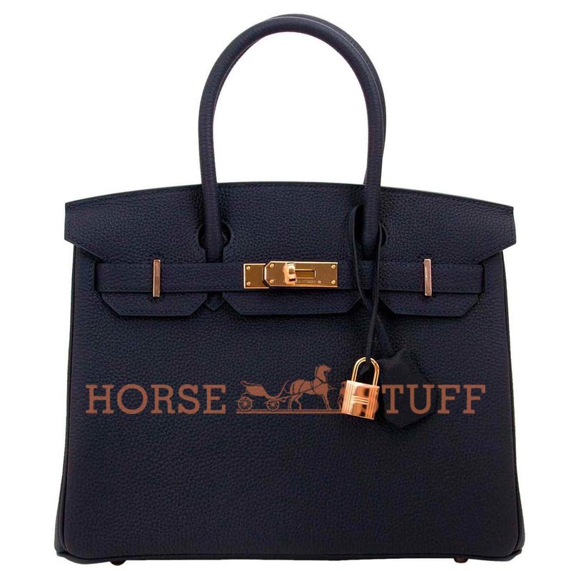 Hermès Birkin 30 Blue Nuit Togo GHW