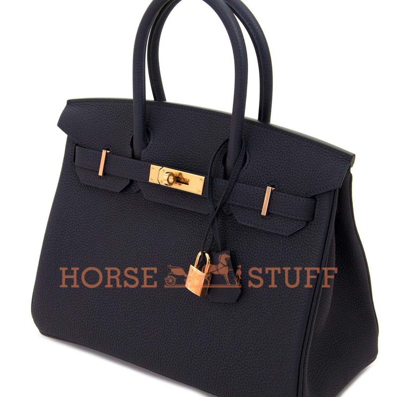 Hermès Birkin 30 Blue Nuit Togo GHW