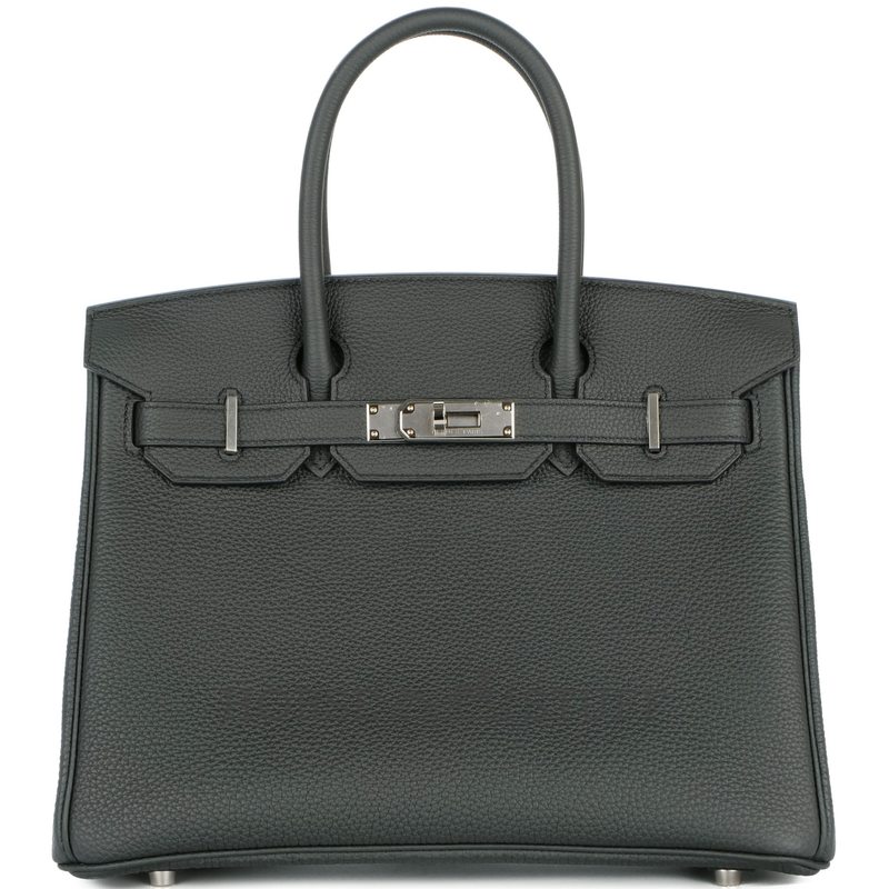 Hermès Birkin 30 Blue Pale Clemence GHW