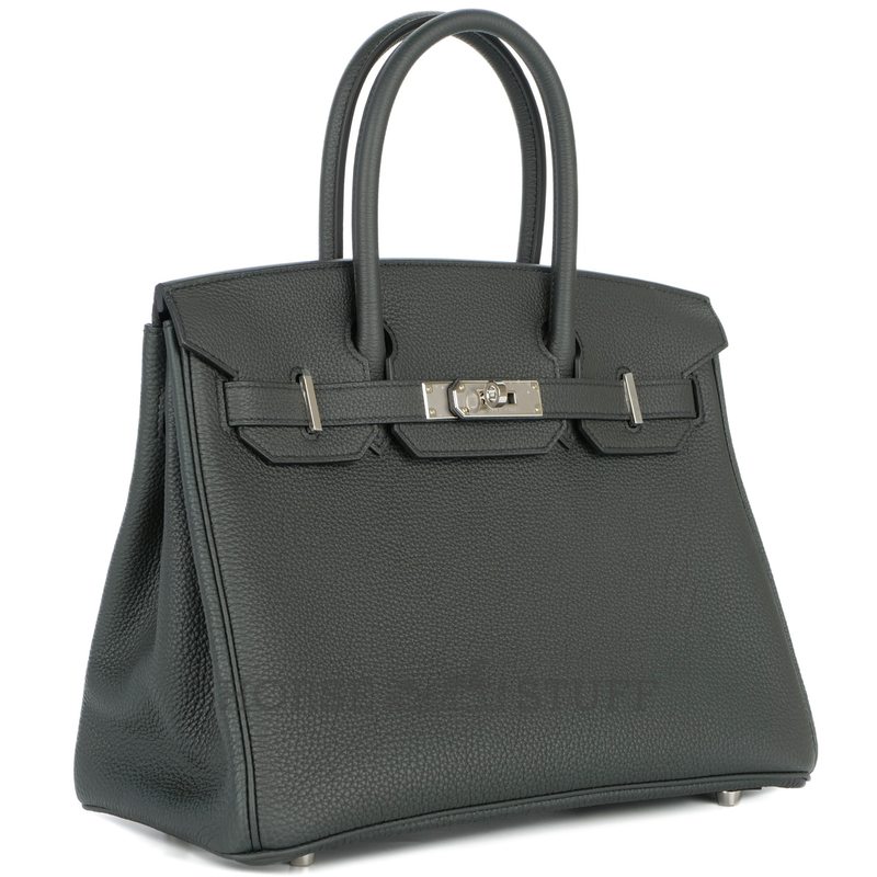 Hermès Birkin 30 Blue Pale Clemence GHW