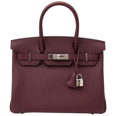 Hermès Birkin 30 Bordeaux Togo PHW