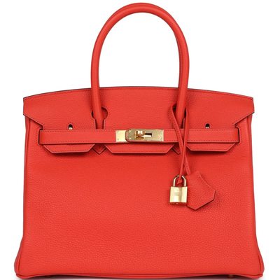 Hermès Birkin 30 Capucine Togo GHW