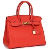 Hermès Birkin 30 Capucine Togo GHW