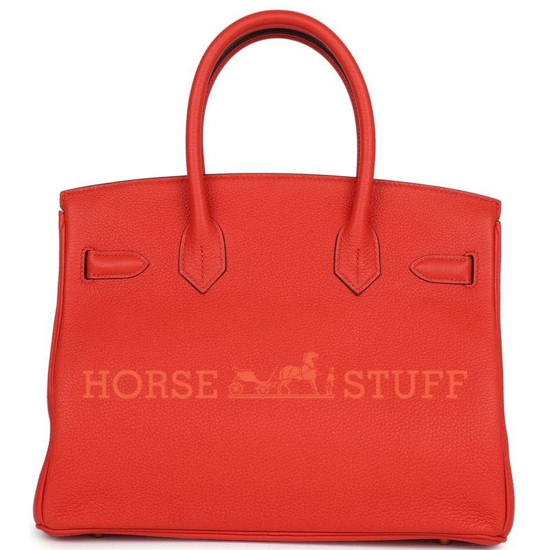 Hermès Birkin 30 Capucine Togo GHW