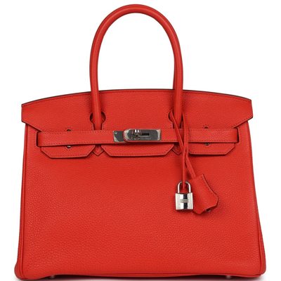 Hermès Birkin 30 Capucine Togo PHW