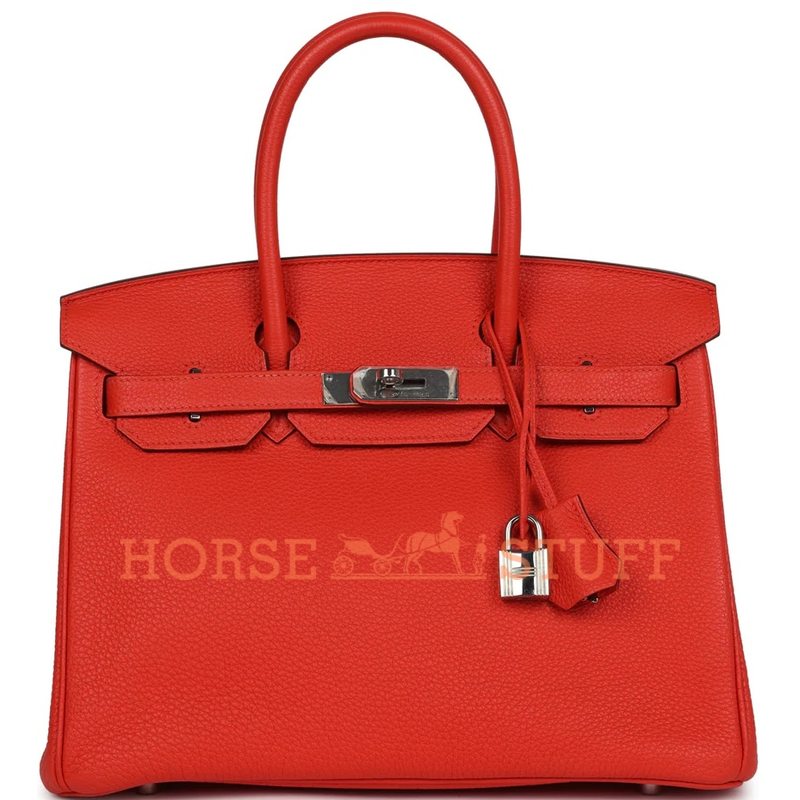 Hermès Birkin 30 Capucine Togo PHW