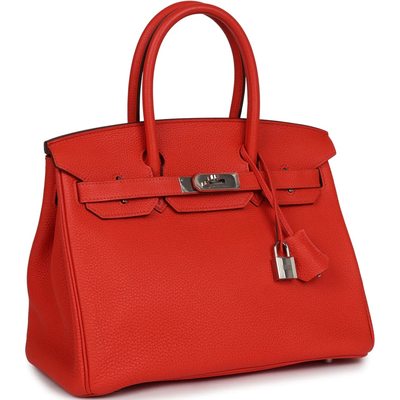 Hermès Birkin 30 Capucine Togo PHW
