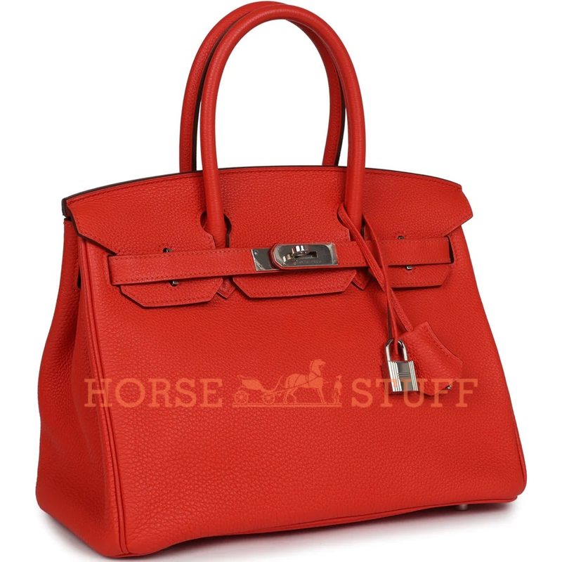 Hermès Birkin 30 Capucine Togo PHW