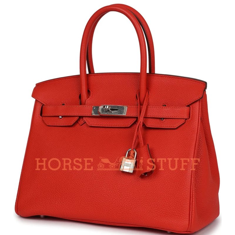 Hermès Birkin 30 Capucine Togo PHW