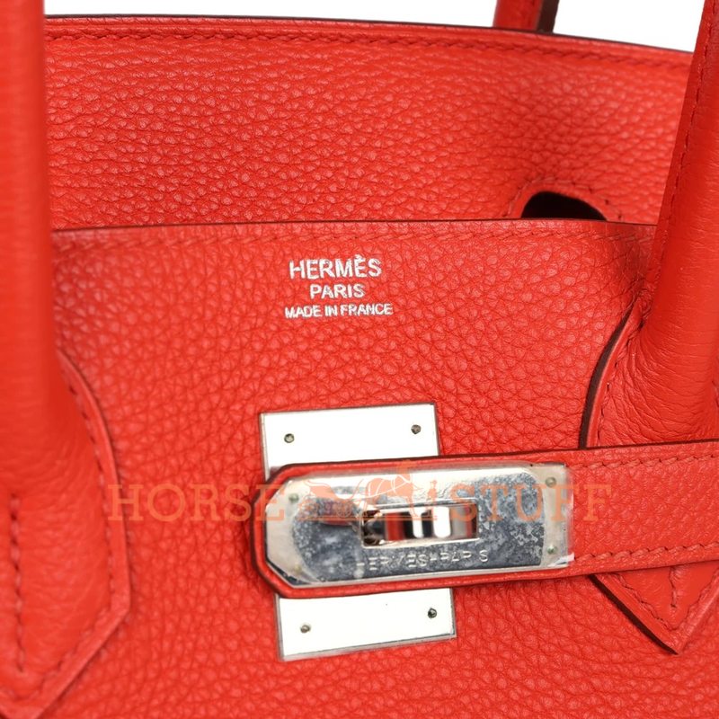 Hermès Birkin 30 Capucine Togo PHW