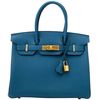 Hermès Birkin 30 Cobalt Togo GHW