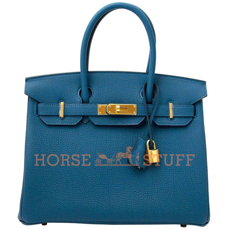 Hermès Birkin 30 Cobalt Togo GHW