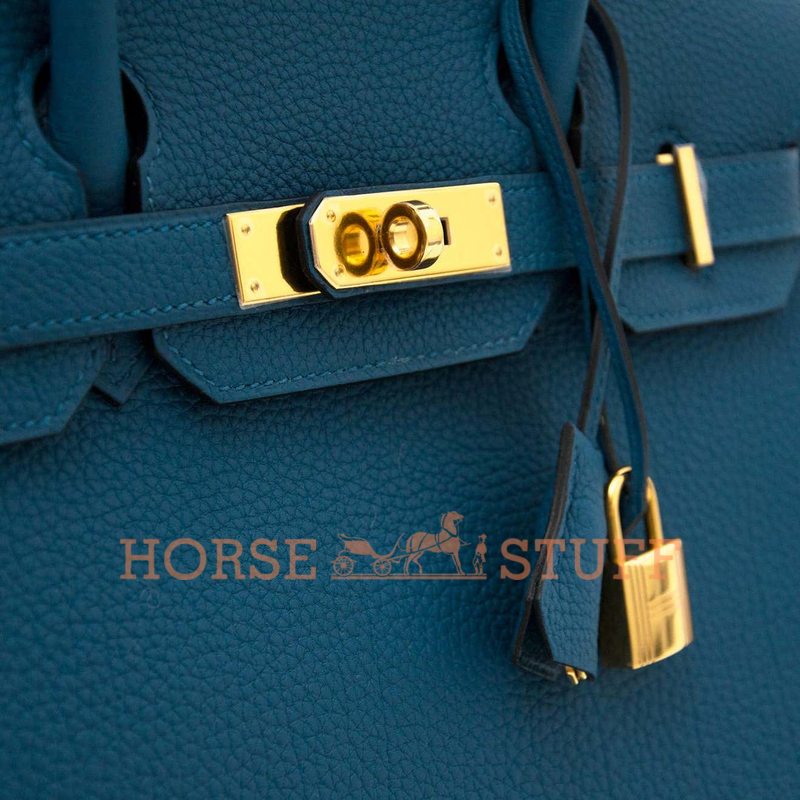 Hermès Birkin 30 Cobalt Togo GHW