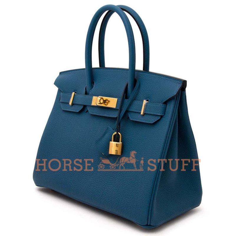 Hermès Birkin 30 Cobalt Togo GHW