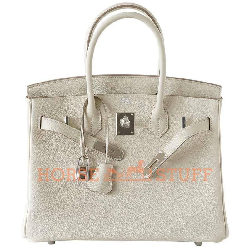 Hermès Birkin 30 Craie Togo PHW