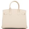 Hermès Birkin 30 Craie Togo RGHW