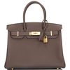 Hermès Birkin 30 Ebene Togo GHW