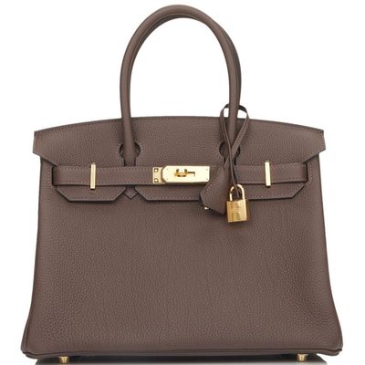 Hermès Birkin 30 Ebene Togo GHW