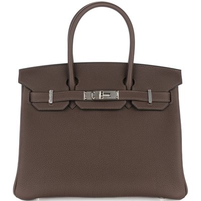 Hermès Birkin 30 Ebene Togo PHW