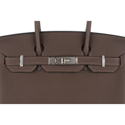 Hermès Birkin 30 Ebene Togo PHW