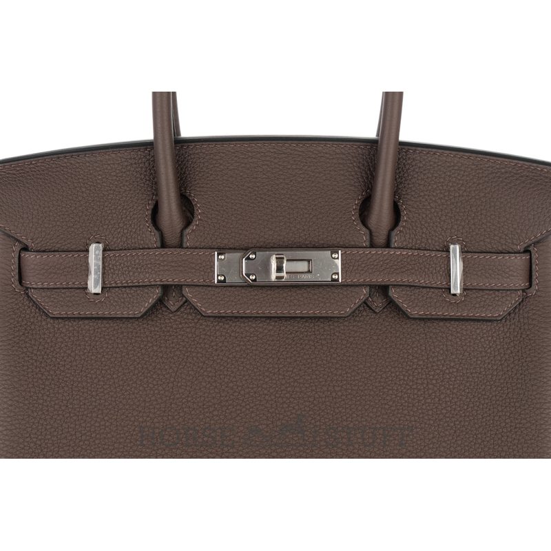 Hermès Birkin 30 Blue Pale Clemence GHW