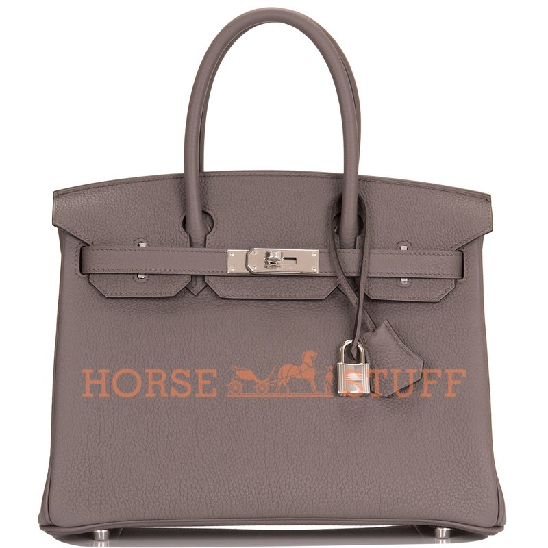 Hermès Birkin 30 Etain Togo PHW